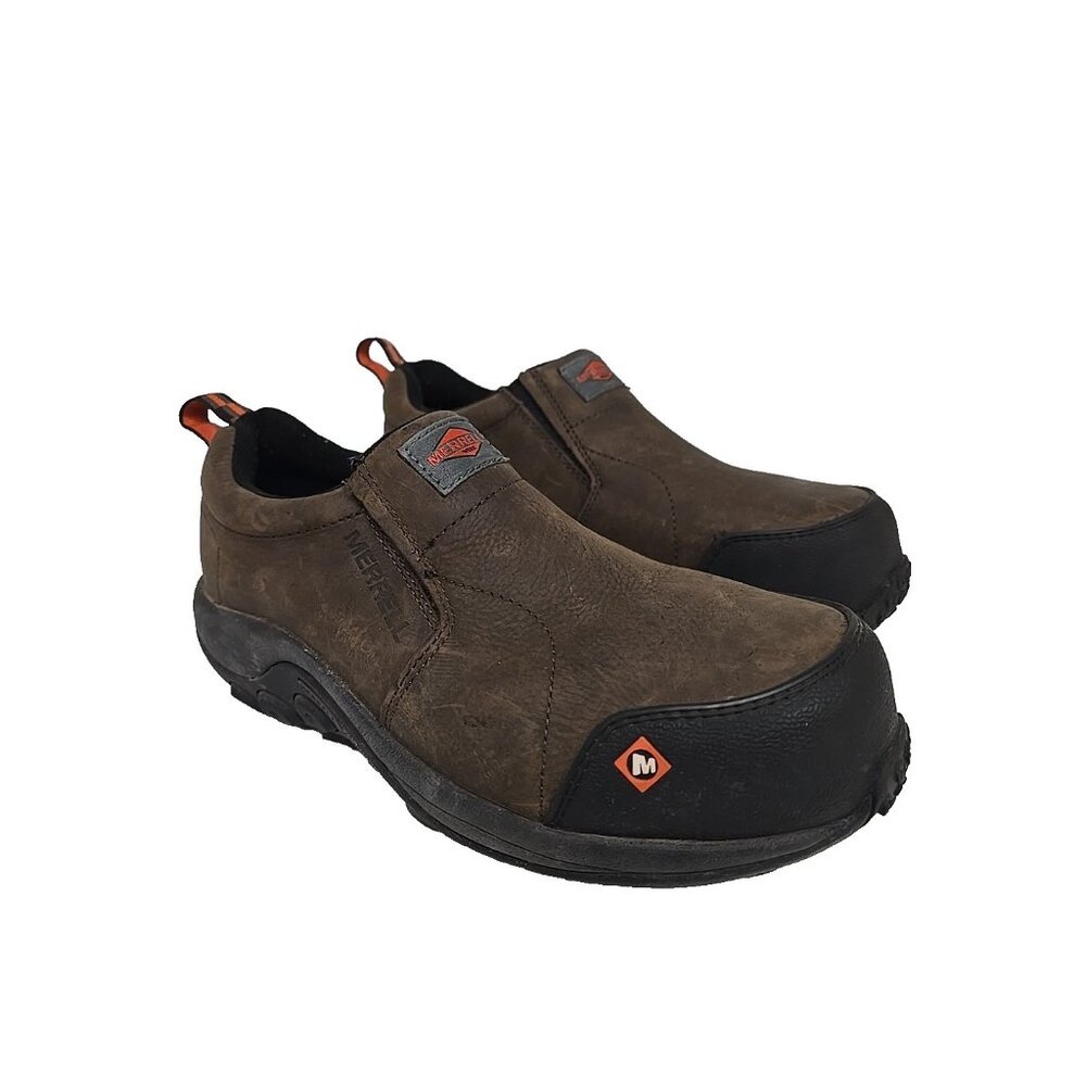 Merrell Men’s Jungle Moc LTR CT CSA Work Shoes J003345W Brown Size 8.5W